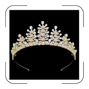 Silver Wedding Tiaras for Bride 5A Cubic Zirconia Leaf Crowns for Women Pageant Prom Headpiece Sweet 16 Quinceanera Hair Accessories