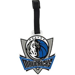 Dallas Mavericks Team NBA National Basketball Association Luggage Tag Bag (PVC Luggage Tag)