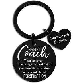 ibiwe Coach Gifts for Women Appreciation Gifts For Coaches From Players Teen Boys Girls Thank You Gifts Keychain Retirement Graduation Gifts Birthday Christmas Thanksgiving Gifts