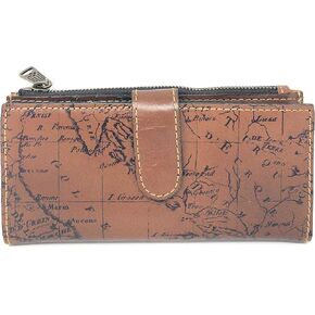 Patricia Nash Nazari Riot Rust Signature Map Wallet in Kuwait