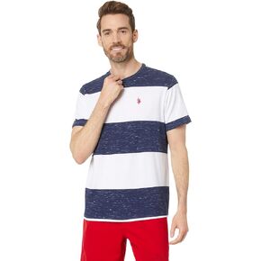 U.S. Polo Assn. Short Sleeve Space Dye Crew Neck Tee