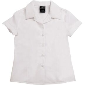 French Toast Girls' Short Sleeve Pointy Collar Blouse in Saudi Arabia