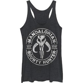 STAR WARS Mandalorian Gun for Hire Women's Racerback Tank Top