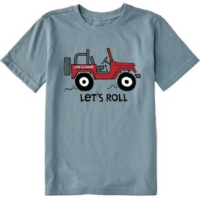 Life is Good Let's Roll ATV Short Sleeve Crusher™ Tee (Toddler/Little Kids/Big Kids) in Saudi Arabia