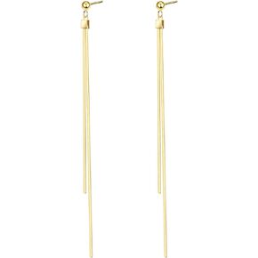 Dainty Dangle Drop Minimalist Gold/Silver Earrings for Women Gilrs