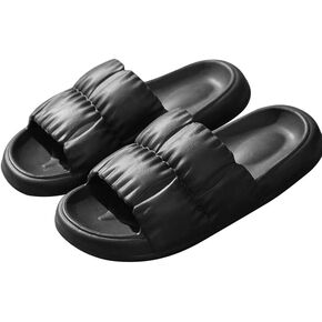 VINOBOW Cloud Slides للنساء - أحذية استحمام صنادل نسائية مريحة للمنزل شباشب لخارج المنزل أحذية بيضاء للرجال in Kuwait