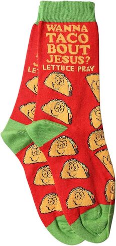 Kerusso One Size Fits Most Novelty Christian Faith Message Socks in Saudi Arabia