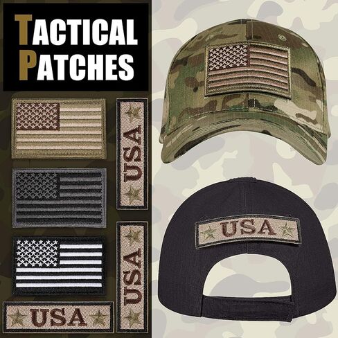 Geyoga Military Patch Hat Tactical Army Hats USA Flag Operator Cap for Men in Saudi Arabia
