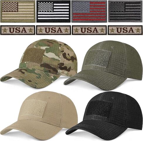 Geyoga Military Patch Hat Tactical Army Hats USA Flag Operator Cap for Men in Saudi Arabia