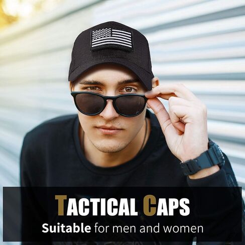 Geyoga Military Patch Hat Tactical Army Hats USA Flag Operator Cap for Men in Saudi Arabia