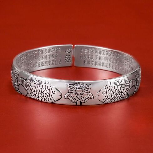 سوار فينغ شوي بيكسيو من الفضة الاسترلينية عيار 999 من جلوويف، سوار حماية بي شيو مانترا قابل للتعديل، ديكور لاكي فينغشوي للسعادة والحظ in Kuwait