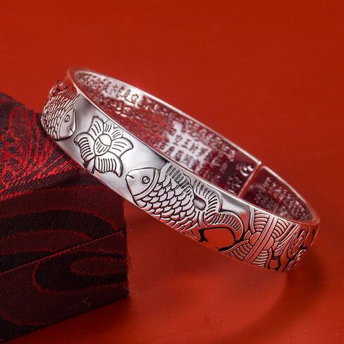 سوار فينغ شوي بيكسيو من الفضة الاسترلينية عيار 999 من جلوويف، سوار حماية بي شيو مانترا قابل للتعديل، ديكور لاكي فينغشوي للسعادة والحظ in Kuwait