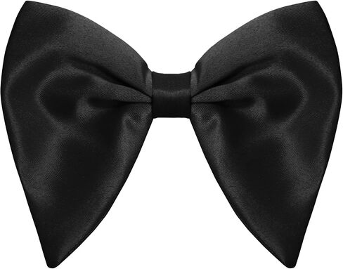 Luckyvestir Oversized Bow Ties for Men, Pre Tied Men's Bowtie Big Bow tie for Tuxedo,Wedding, Formal Wear in Saudi Arabia