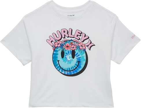 Hurley Girl's Boxy Graphic T-Shirt (Big Kids) in Saudi Arabia