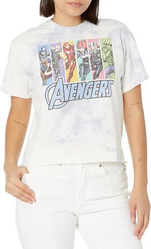 Marvel Universe Avengers Unite Women's Fast Fashion Short Sleeve Tee Shirt in Saudi Arabia