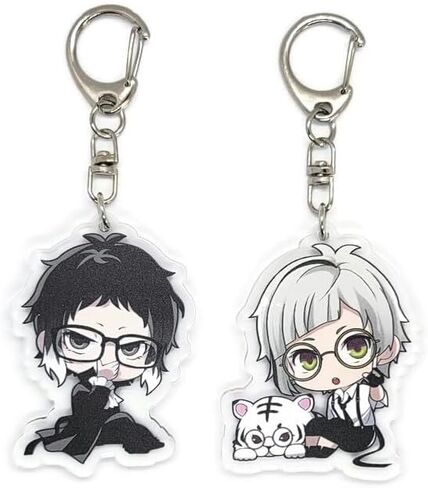Inc. - Set Of 2 Bungou Stray Dogs Acrylic Keychain Akutagawa, Atsushi v2 in Saudi Arabia