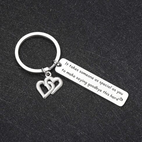 De&ai Long Distance Friendship Jewelry Goodbye Farewell Keychain Remembrance Gift Retirement Jewelry in Saudi Arabia