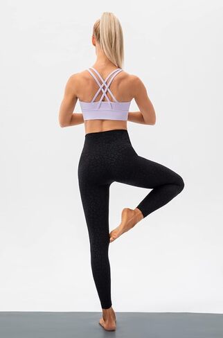 Ukaste Women's Studio Essential Crisscross Strappy Sports Bra Medium Support Workout Bras for Women in Kuwait