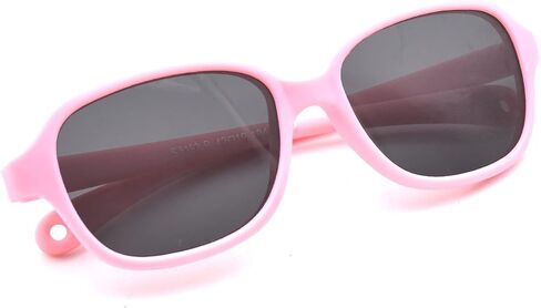 Flexible Polarized Baby Sunglasses for Infant and Toddler with Strap 0-24 Months in Saudi Arabia
