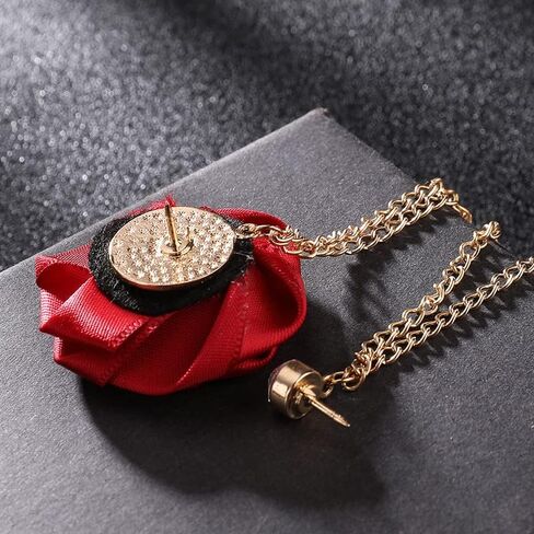 Lapel Pin Flower Boutonniere Men's Brooch Lapel Stick Corsage for Suit 10Pcs in Saudi Arabia