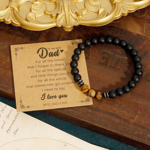 Gifts for Dad Dad Birthday Gifts Bracelet Father Gifts Dad Gifts from Daughter Son Fathers Day Daddy Gifts Birthday Gifts for Dad Dad Gifts for Birthday Fathers Day Valentines Day Christmas in Saudi Arabia