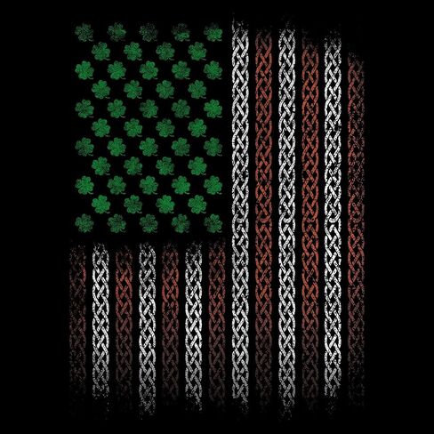 تي شيرت نسائي ذو رقبة على شكل حرف V ذو تصميم نخر سوف ندافع عن الألوان الأيرلندية in Saudi Arabia