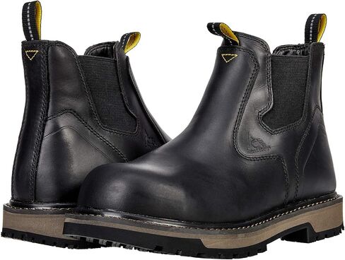 ACE Work Boots Firebrand, Men's Soft Toe (ST) and Composite Toe (CT) Work Boots, Slip Resistant, Water Resistant, Black in Saudi Arabia