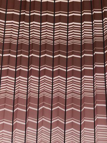 Adrianna Papell Women's Verigated Stripe Pleated Skirt in Saudi Arabia