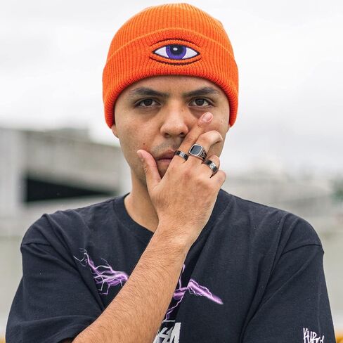 خواتم Sanfenly للرجال من الفولاذ المقاوم للصدأ اليوناني Signet Thumb Silver Retro Carving Celtic Band Rings Vintage Biker Band Rings Set Ring Size 9 in Kuwait