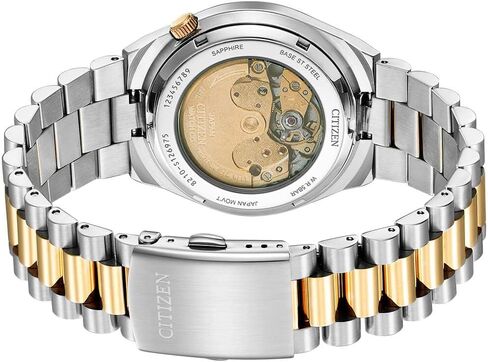 Citizen Automatic Black Dial Two-Tone Men's Watch NJ0154-80H in Saudi Arabia