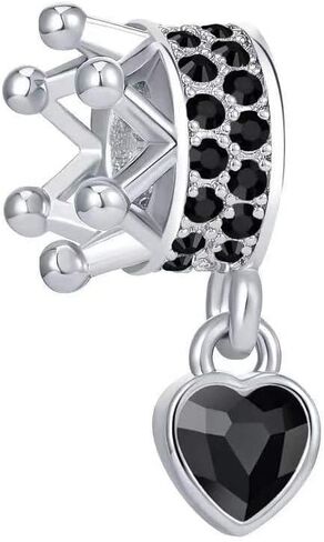 GMXLin Princess Prince Crown Heart Charm Bead for Women Girl Daughter Sister Bracelets in Saudi Arabia