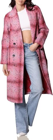 Avec Les Filles Donegal Tweed Wrap Coat in Kuwait