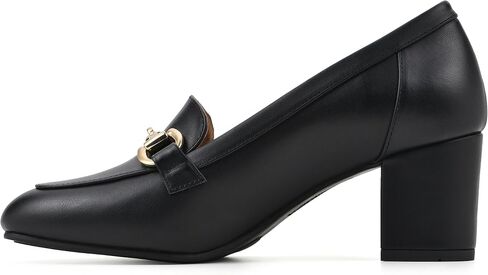 WHITE MOUNTAIN Women's Shoes Freehold Block Heel Loafer in Saudi Arabia