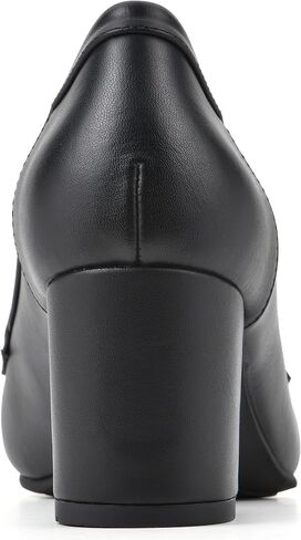 WHITE MOUNTAIN Women's Shoes Freehold Block Heel Loafer in Saudi Arabia