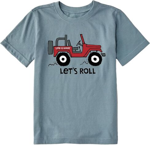Life is Good Let's Roll ATV Short Sleeve Crusher™ Tee (Toddler/Little Kids/Big Kids) in Saudi Arabia