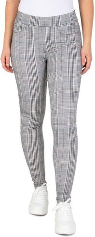 بنطلون حريمي مطبوع عليه 4 Way Pull on Ponte من Seven7 in Kuwait