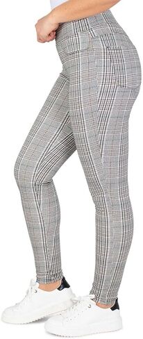 بنطلون حريمي مطبوع عليه 4 Way Pull on Ponte من Seven7 in Kuwait