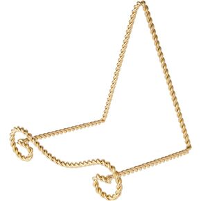 Bard's Shiny Gold-toned Wall Mountable Bowl Hanger, 6.5" H x 6.25" W x 5.5" D