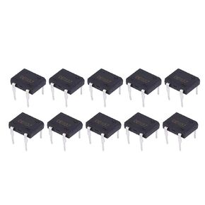 DB107 Diode Rectifier Bridge 1A 1000V 4-Pin for Household Appliances and Industrial Electronic Circuit (10Pcs)