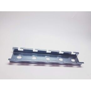 Quest Manufacturing Cable Tray Ceiling Hanging Bar, 4", Zinc (CT0010-04-03-2),Silver, Pack of 2 Pcs