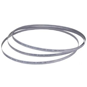 30-9/16 inch Bandsaw Blades 10/14 TPI,30-9/16" x 1/2" x 0.02" Porta Band Saw Blades Replacement for Milwaukee Metal Band Saw 3-Pack