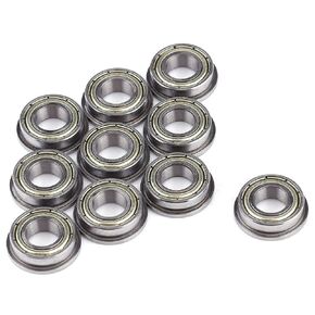 10pcs F688ZZ Steel Mini Ball Bearings Metal Double Shielded Flange Deep Ball Bearings for Motor 8x16x5mm
