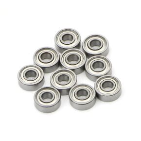 3x8x3mm الصلب محمل كروي أخدود عميق، نموذج محامل MR83ZZ L-830ZZ 10 قطعة محامل لوح التزلج