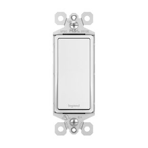Legrand radiant 1597WCCD12 15 Amp GFCI Self Test Decorator Duplex Outlet, White (1 Count)
