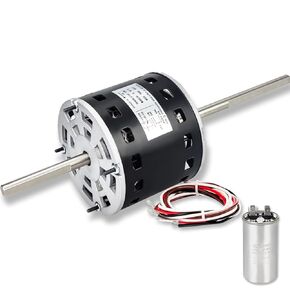 D1092 1468-3069 RV Air Conditioner Motor, Compatible with Coleman Mach 6000 & 8000 Series RV AC Fan Motor, Replaces 7184-0156 7184-0432,1468-306 7855MVA-A11U, 1/3HP, 1675RPM, 2 Speed with Capacitor