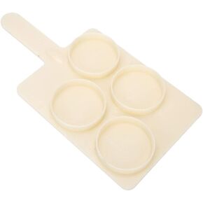 Milk Sampling Tray, HLMP47B ABS Milk Collection Sampling Tray Cattle Farm Laboratory Mastitis Test Board Animal Husbandry Supplies for Cattle Sheep Livestock, 11.02x5.51x0.59inch