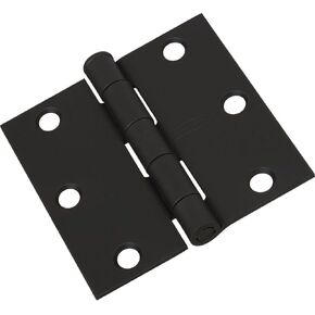 National Hardware N241-182 V512 Door Hinge in Black,3 Inch