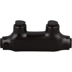 97020 Black Insulated In-Line Splice 2/0 - 6 Wire Range, 1-Pack