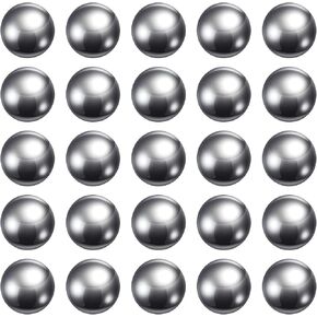 HARFINGTON 25 قطعة كرات دقيقة بقطر 7/16 بوصة 304 من الفولاذ المقاوم للصدأ للمحامل in Kuwait