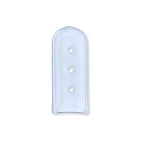 Cutting Edge Tip Protectors and Instrument Guards - Perforated (Holes) - *Clear Instrument Guards, Clear, 7/64" x ¾", 100 pcs/Bag